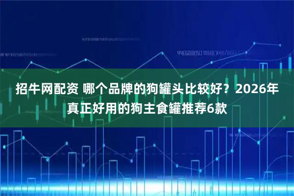 招牛网配资 哪个品牌的狗罐头比较好？2026年真正好用的狗主食罐推荐6款